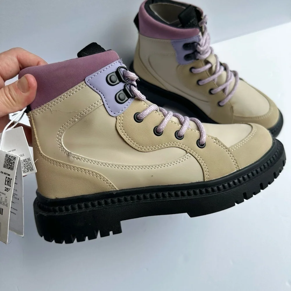 Zara kids colorful hiking boots 2165/832